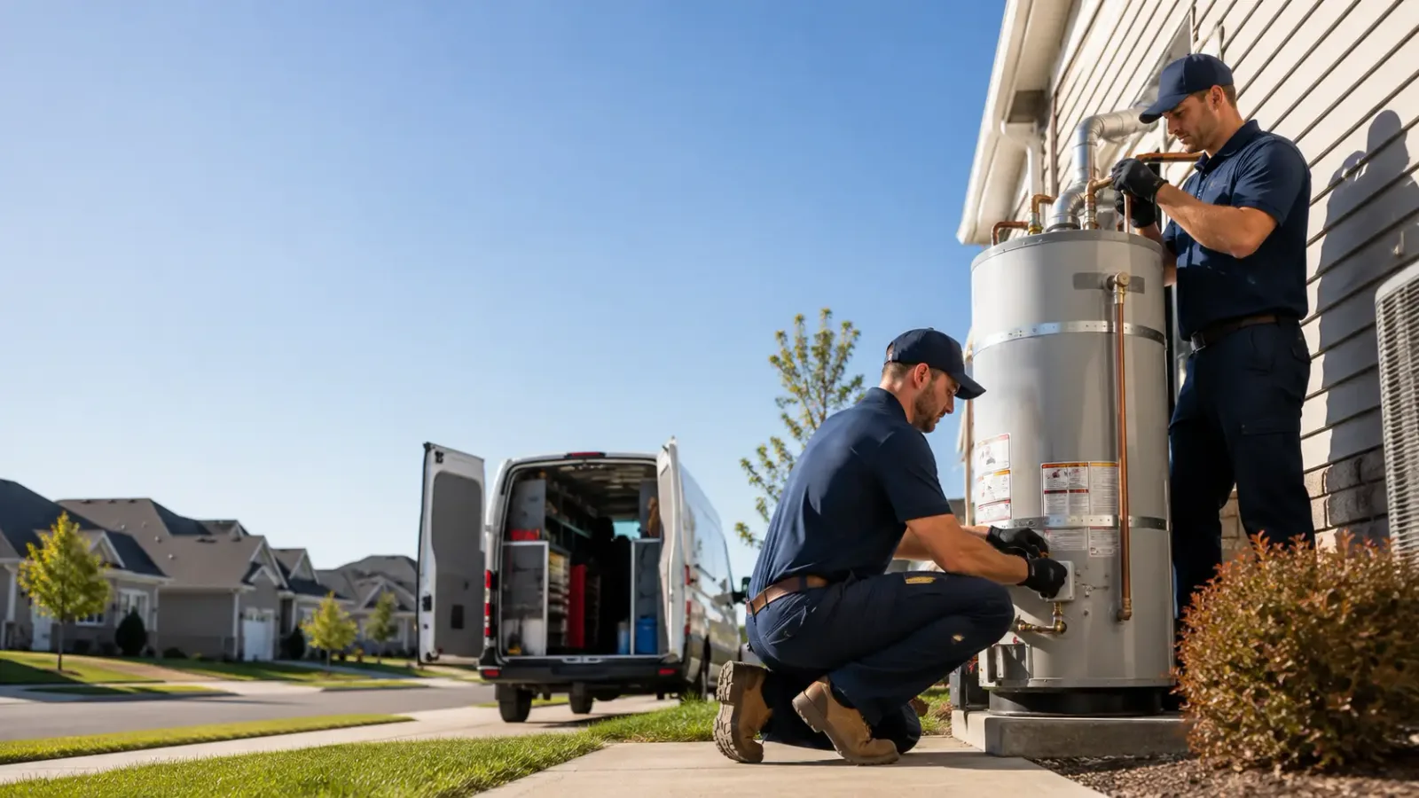 Water Heater Installation in Marble Falls, AR